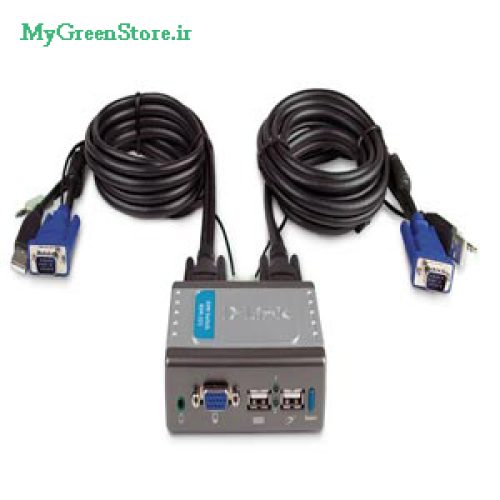 D-Link KVM-121 2-Port KVM Switch