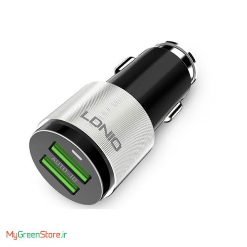 LDNIO C403 Car Charger With Lightning Cable