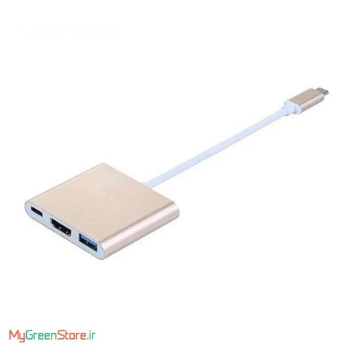 Type C to LAN RJ45 HUB USB3.0 3 PORT